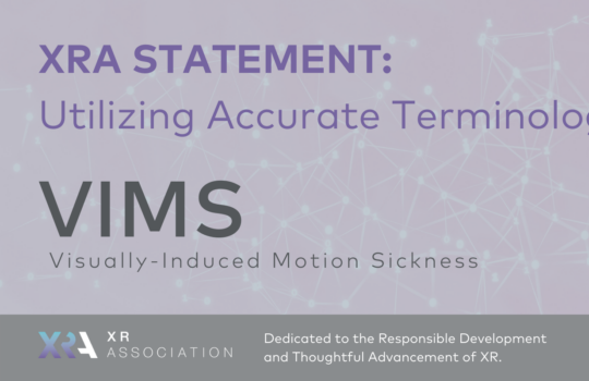 UTILIZING ACCURATE TERMINOLOGY: VISUALLY-INDUCED MOTION SICKNESS (VIMS)