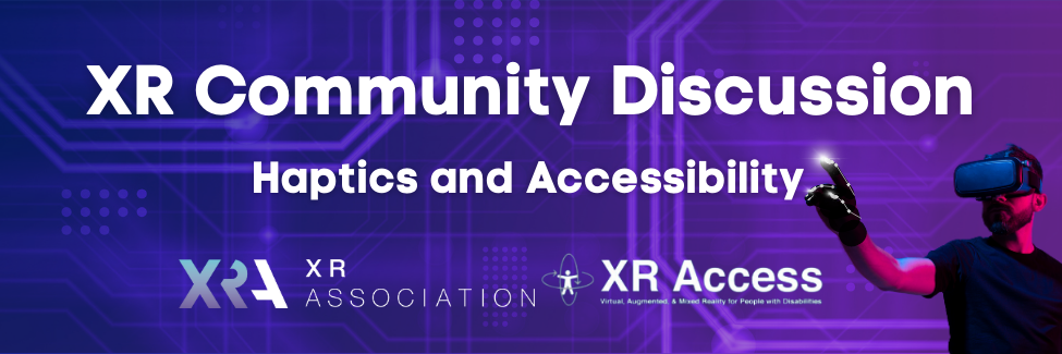 ATTEND COMMUNITY DISCUSSION ON HAPTICS ON 2/28