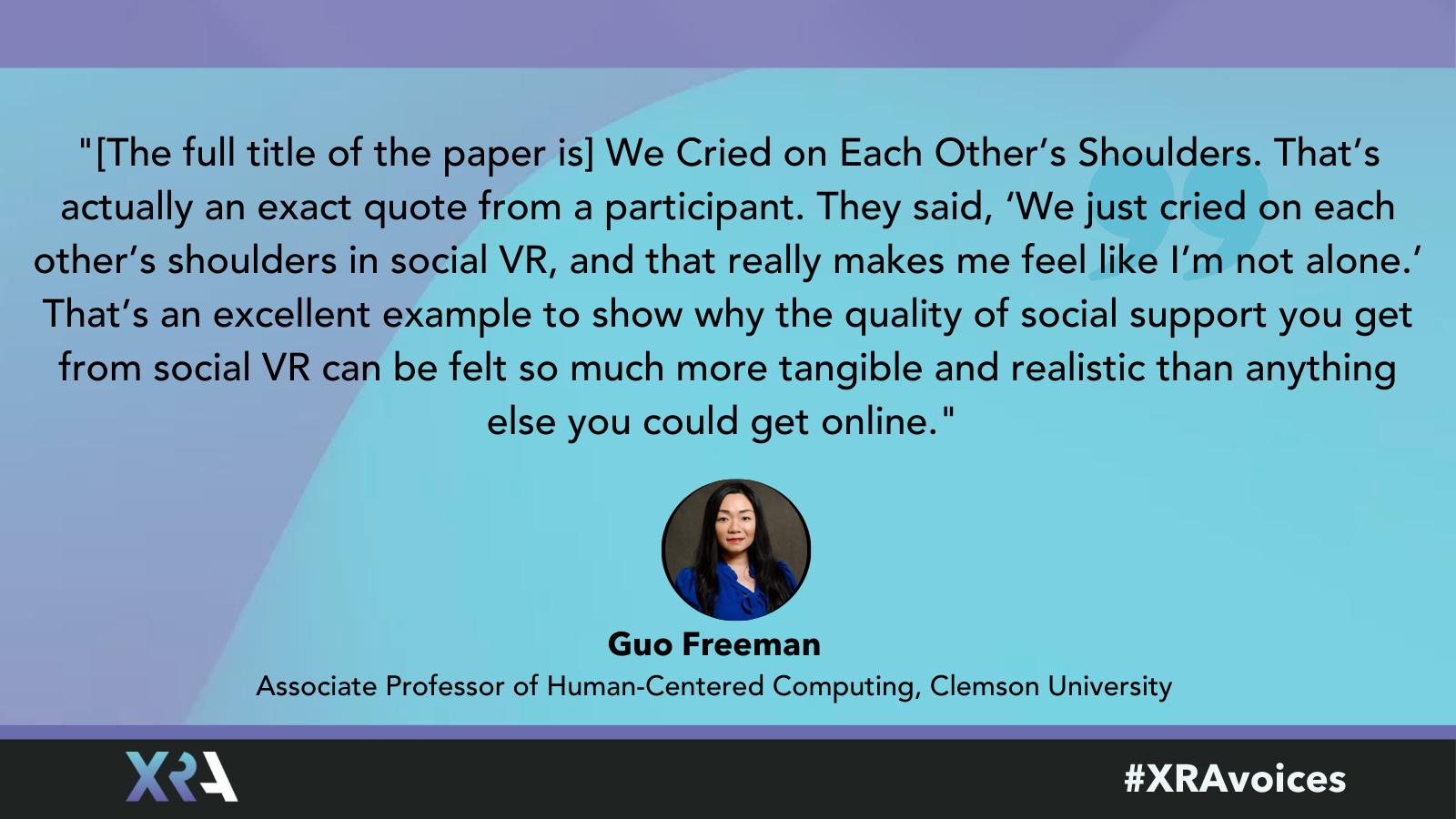 A Conversation with Guo Freeman