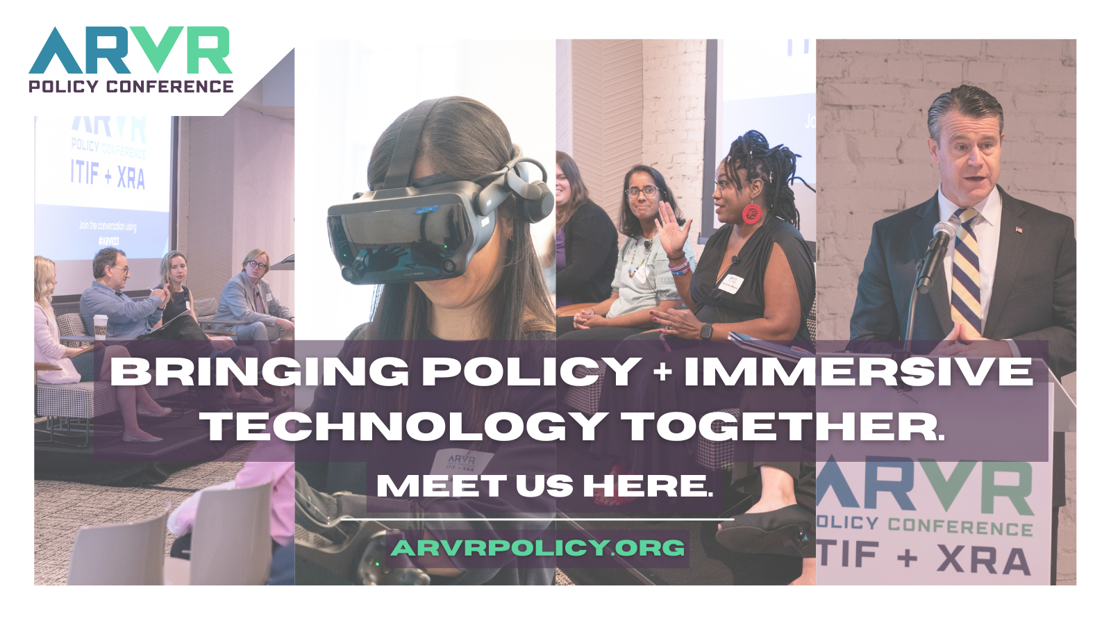 EXPLORE THE IMPACT OF IMMERSIVE TECHNOLOGIES IN HEALTHCARE AT THE FOURTH ANNUAL AR/VR POLICY CONFERENCE