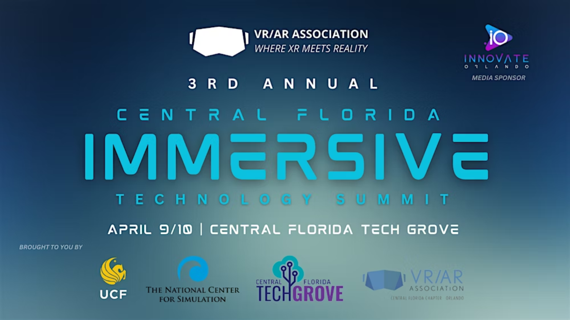 XRA CEO TO SPEAK AT VRARA CENTRAL FLORIDA IMMERSIVE TECHNOLOGY SUMMIT