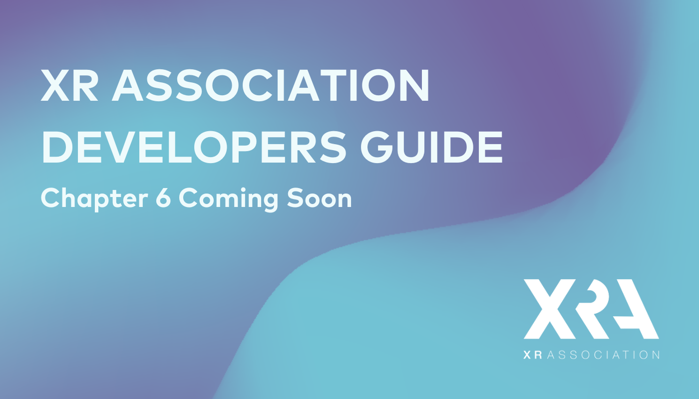 XRA TO DEVELOP NEW DEVELOPER’S GUIDE CHAPTER ON YOUTH IN XR