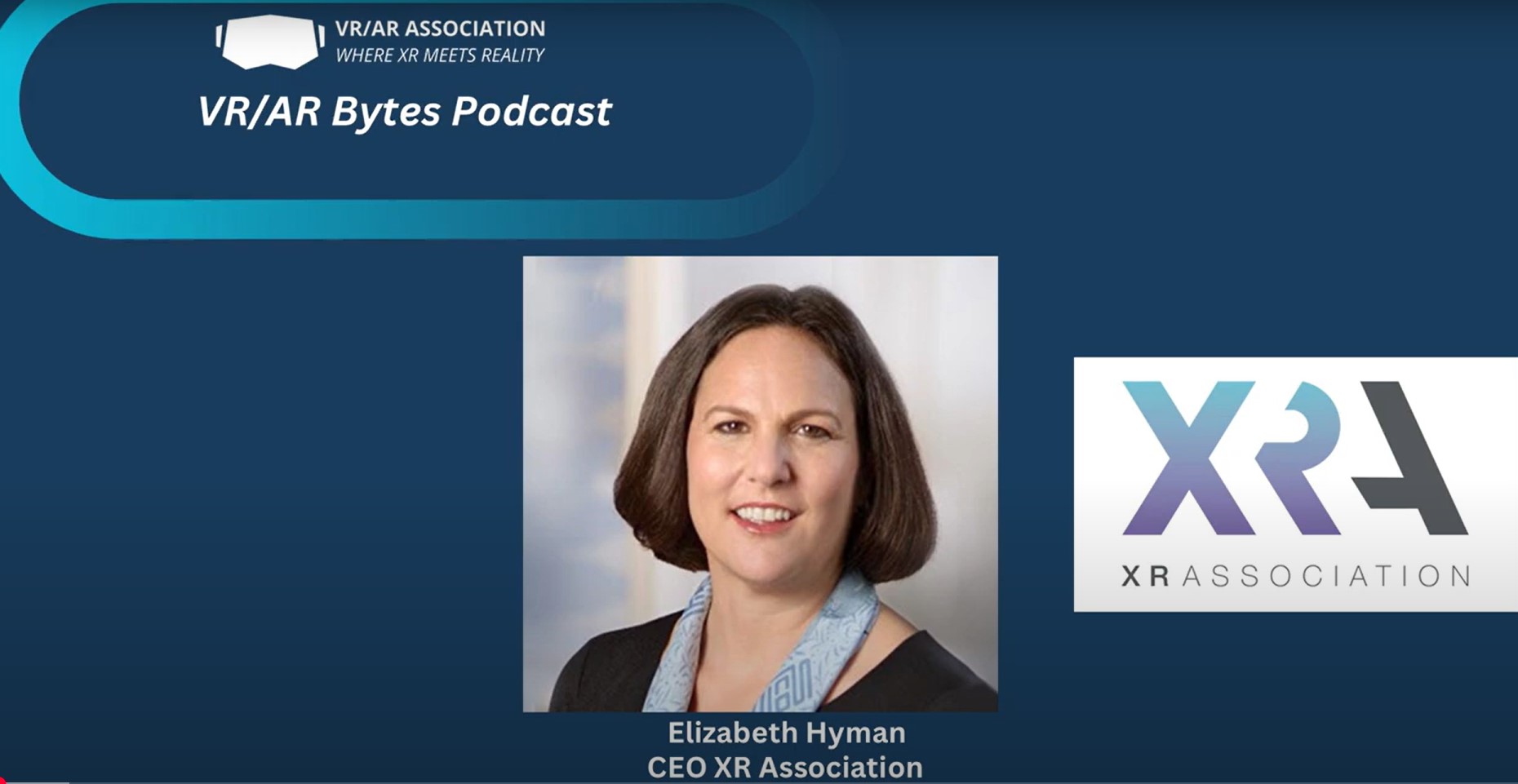 XRA CEO DISCUSSES IMMERSIVE TECH LEGISLATION ON VRARA BYTES PODCAST