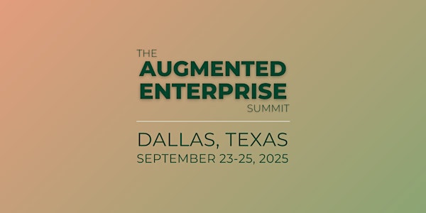 XRA CEO TO SERVE AS CHAIR FOR 2025 AUGMENTED ENTERPRISE SUMMIT