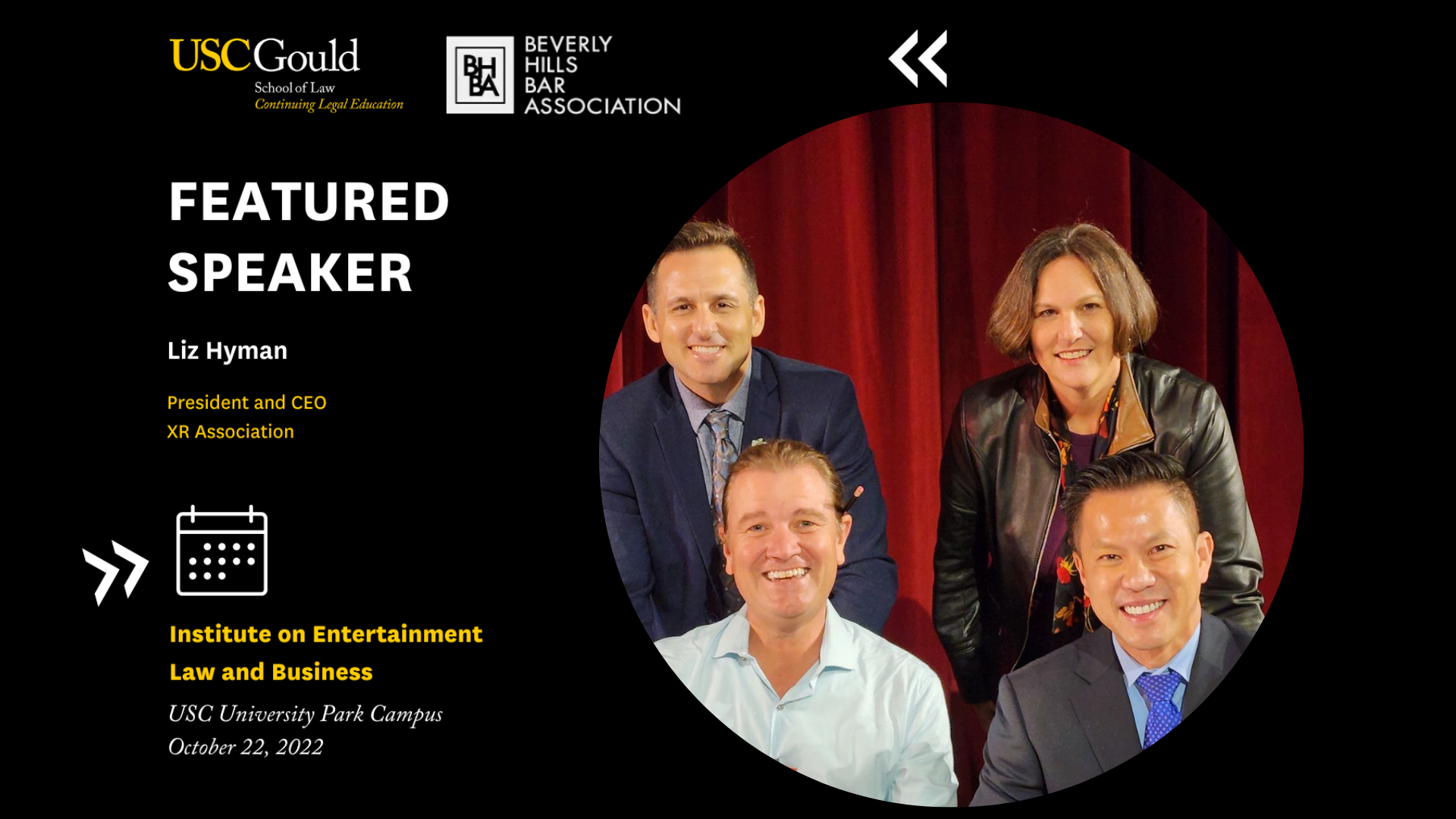 USC BHBA Entertainment Institute News Post Graphic